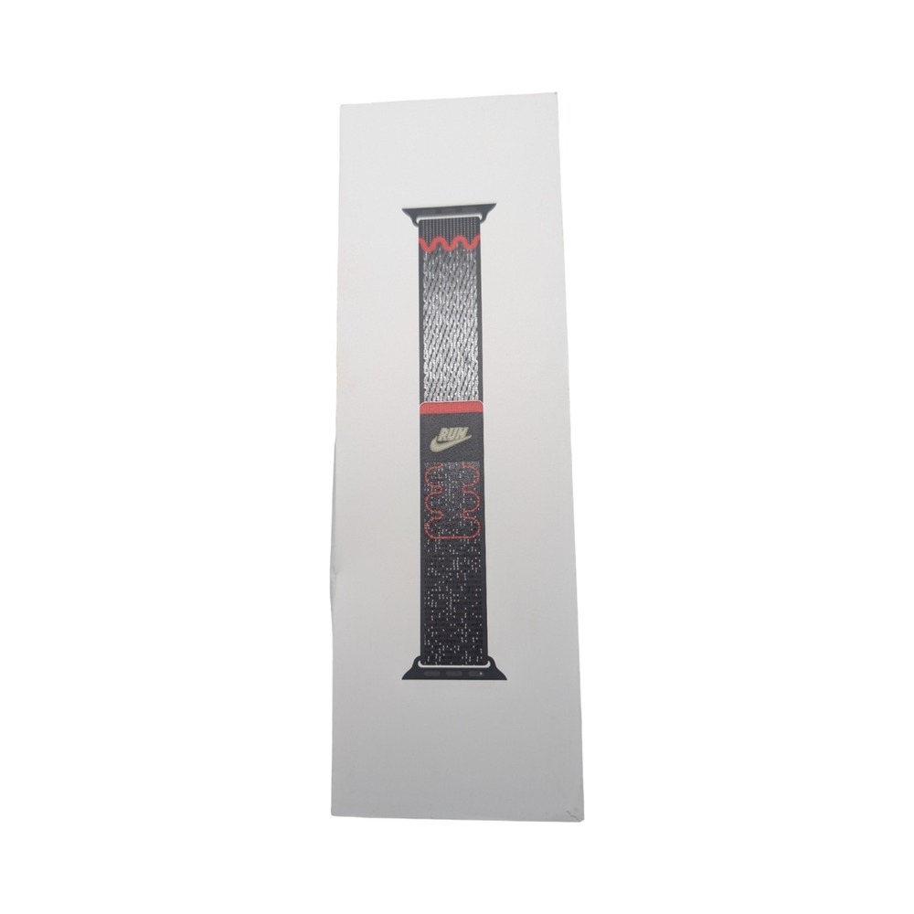47-O Apple Watch 46mm Midnight Black Nike Sport Loop